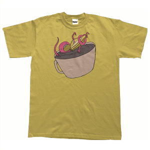 Tea Cup Crash - T-Shirt